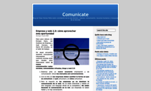 Comunicate.wordpress.com thumbnail