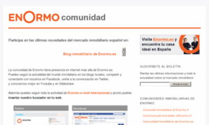 Comunidad.enormo.es thumbnail