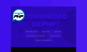 Comunidaddephp.org thumbnail