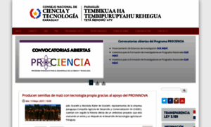 Conacyt.gov.py thumbnail