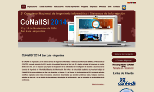 Conaiisi.unsl.edu.ar thumbnail