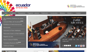 Conatel.gob.ec thumbnail