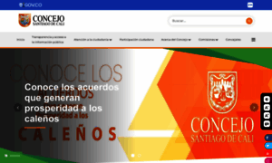 Concejodecali.gov.co thumbnail