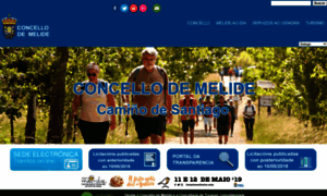 Concellodemelide.org thumbnail