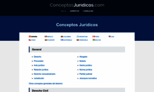 Conceptosjuridicos.com thumbnail