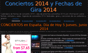 Conciertos2014.net thumbnail