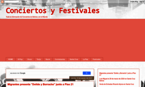 Conciertosenbolivia.blogspot.mx thumbnail