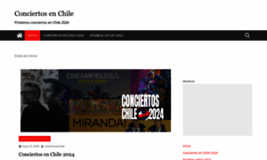 Conciertosenchile.com thumbnail