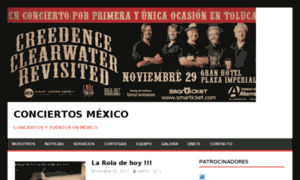 Conciertosmexico.com.mx thumbnail