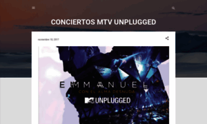 Conciertosmtvunplugged.blogspot.com.es thumbnail