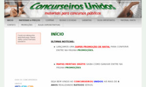 Concurseirosunidos.com.br thumbnail