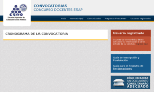 Concursos.esap.edu.co thumbnail