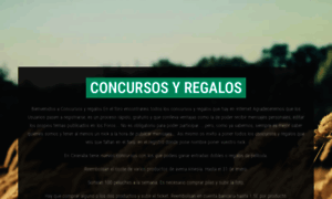 Concursosyregalos.com thumbnail