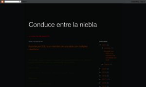 Conduceentrelaniebla.blogspot.mx thumbnail