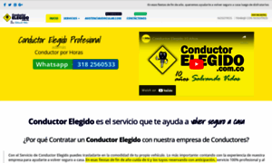 Conductorelegido.com.co thumbnail