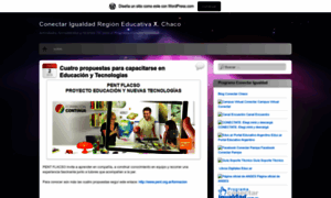 Conectarigualdadpampa.wordpress.com thumbnail