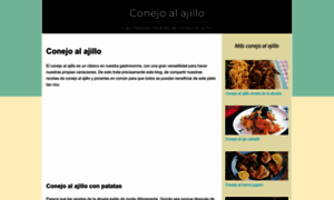 Conejoalajillo.org thumbnail