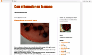 Coneltenedorenlamano.blogspot.com thumbnail