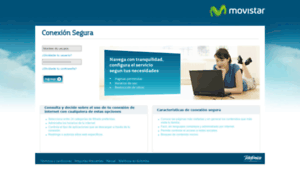 Conexionsegura.telefonica.com.co thumbnail