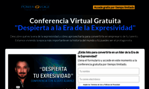 Conferencia.modelopowerofvoice.com thumbnail