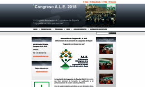 Congreso-a-l-e-2015.webnode.es thumbnail