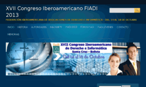 Congresofiadi.org.bo thumbnail