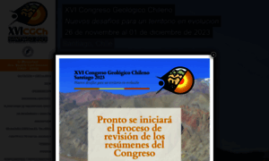 Congresogeologicochileno.cl thumbnail