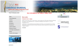Congresomundialtrabajo2012.com thumbnail