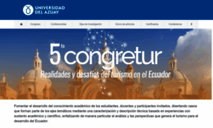 Congretur.uazuay.edu.ec thumbnail
