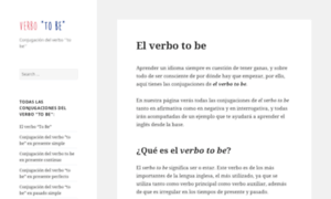 Conjugacion-del-verbo-to-be.es thumbnail