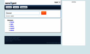 Conjugacion.sensagent.com thumbnail