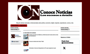 Conocenoticias.blogspot.mx thumbnail