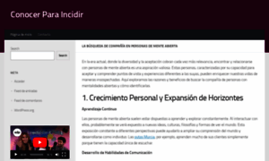 Conocerparaincidir.org thumbnail