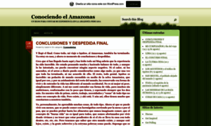 Conociendoelamazonas.wordpress.com thumbnail