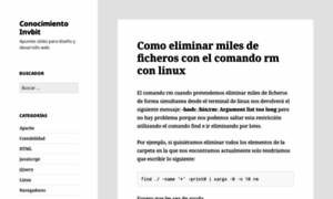 Conocimiento.invbit.com thumbnail