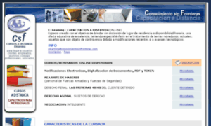 Conocimientosinfronteras.com thumbnail
