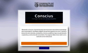 Conscius.ujmd.edu.sv thumbnail