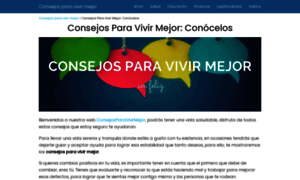 Consejosparavivirmejor.com thumbnail