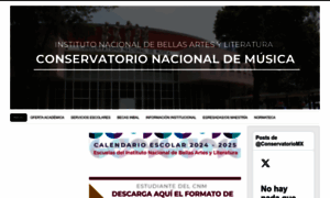 Conservatorio.inba.gob.mx thumbnail