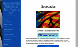 Conservatoriomanueldefalla.es thumbnail