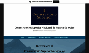 Conservatoriosuperiornacionaldemusica.art.blog thumbnail