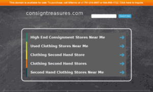 Consigntreasures.com thumbnail