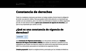 Constanciadevigenciadederechos.com thumbnail