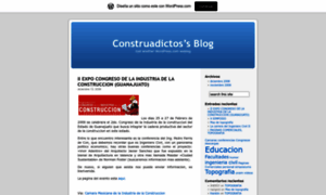 Construadictos.wordpress.com thumbnail