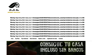 Construccioncasas.delaque.es thumbnail