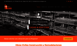Construccionesgomo.com thumbnail
