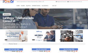 Consucel.com.mx thumbnail