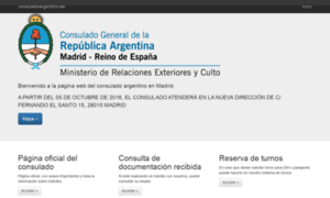 Consuladoargentino.es thumbnail