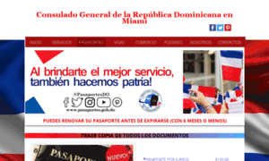 Consuladodominicanomiami.com thumbnail