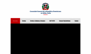 Consuladodominicanomilano.com thumbnail